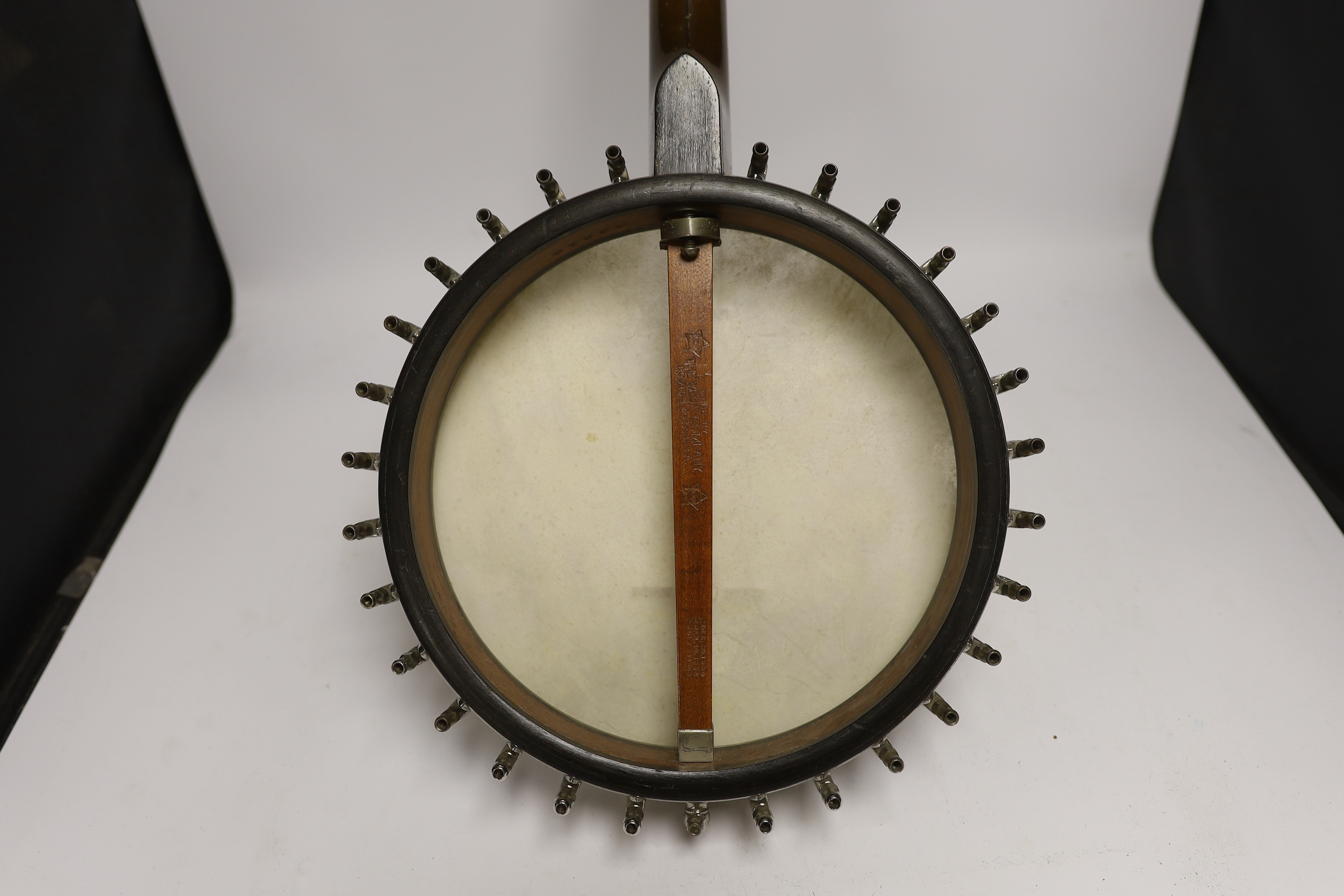 A Vega Tenor banjo, serial no.39214, overall length 84cm